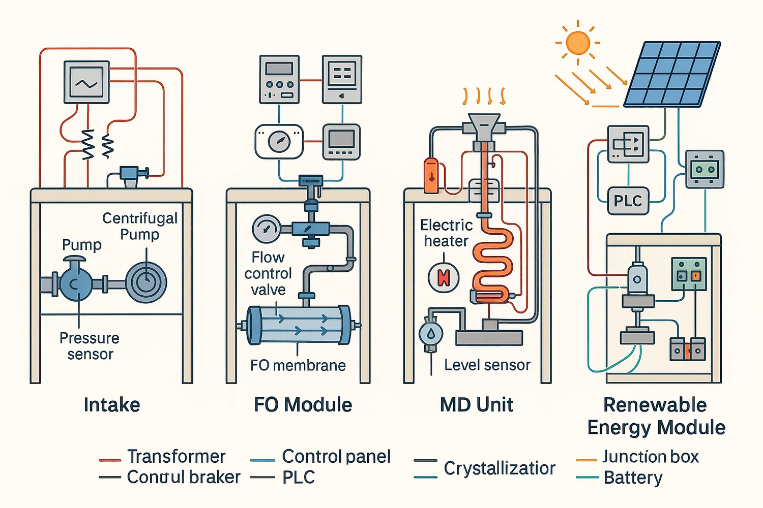 Aqua Vitaque technical graphic